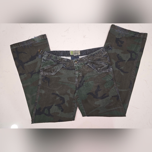 Vintage Y2K 90s Military CAMO Pants